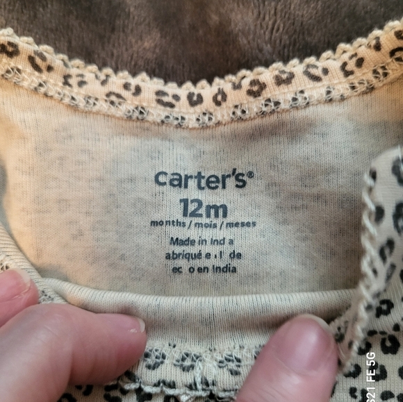 🩷 3/$15 Girls (12M) 4-Piece Baby Onesies Set 2 Long Sleeve, 2 short Sleeve, EUC - Picture 7 of 11